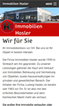 Mobile Screenshot of immobilien-hasler.de